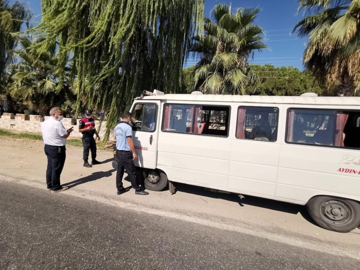 Aydın&rsquo;da ulaşım ara&ccedil;ları denetlendi