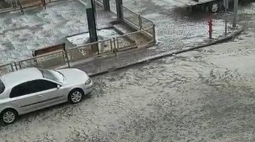 Eyl&uuml;l ayında dolu s&uuml;rprizi!