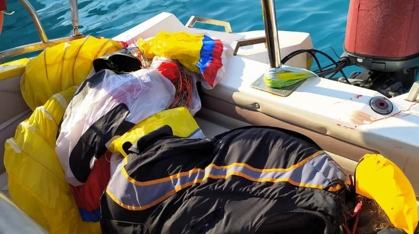 Yama&ccedil; Paraş&uuml;t&uuml; ile denize d&uuml;şen Alman turist hayatını kaybetti