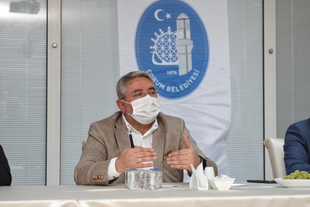 Başkan Aşgın, esnaf odalarıyla istişare yaptı