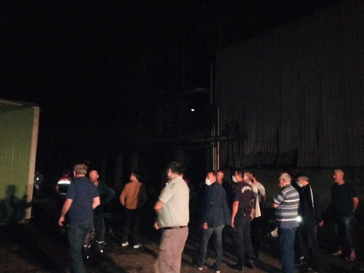 Fabrikanın kazan dairesindeki patlama korkuttu G1