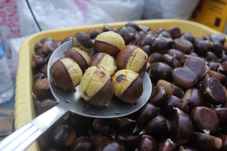 Kestane tezgahlara çıktı, kilosu 100 lira G1