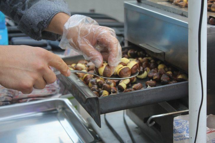 Kestane tezgahlara çıktı, kilosu 100 lira G4