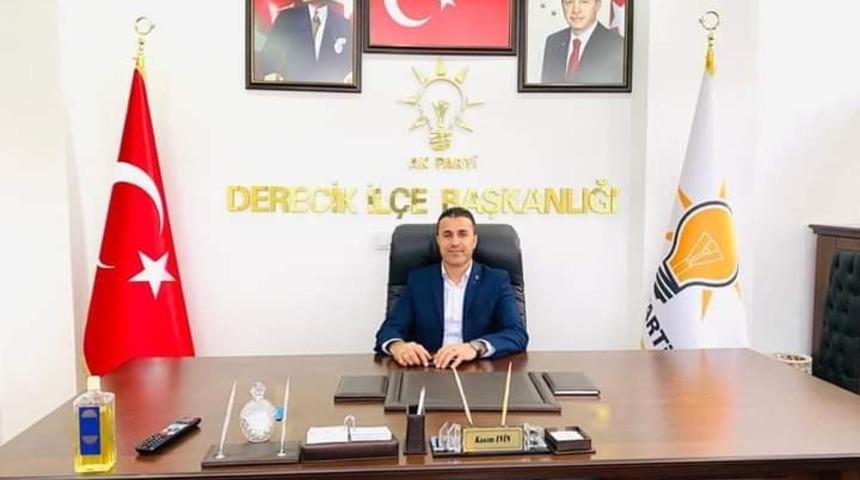 AK Parti Derecik İl&ccedil;e Başkanlığına Akg&uuml;nd&uuml;z getirildi