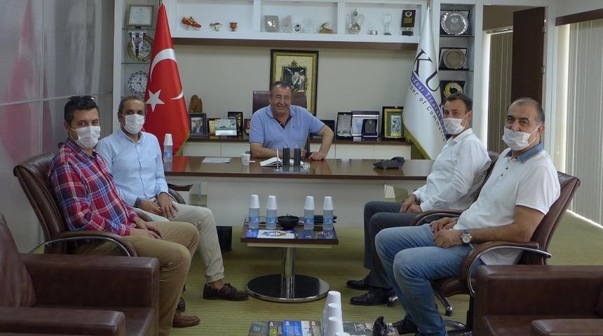 Vakıfbank y&ouml;neticilerinden KUTO&rsquo;ya ziyaret