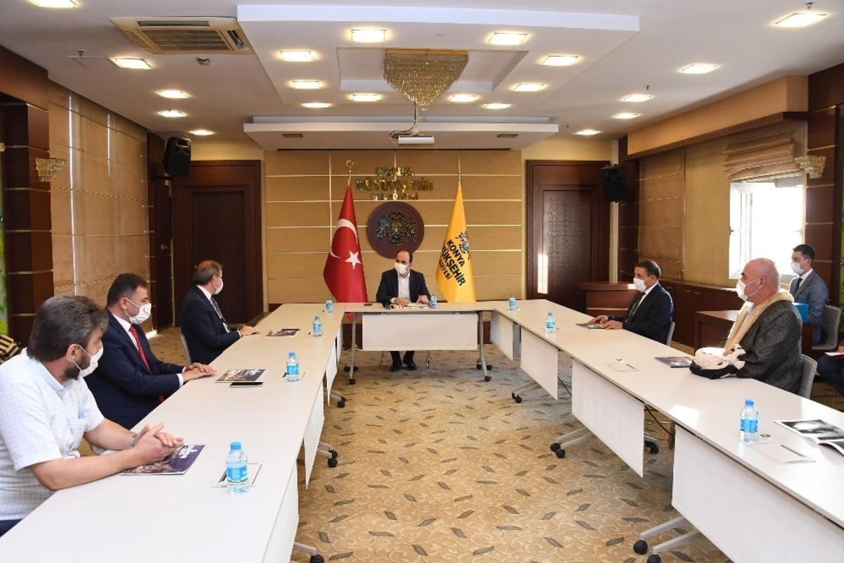 Yılın ahileri Başkan Altay&rsquo;ı ziyaret etti