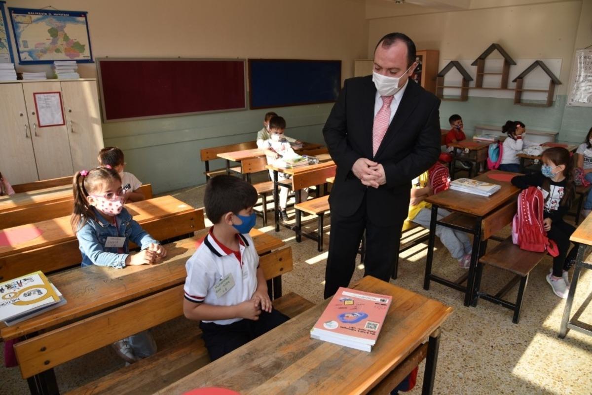 Balıkesir&rsquo;de 15 bin 312 &ouml;ğrenci y&uuml;z y&uuml;ze eğitim g&ouml;r&uuml;yor