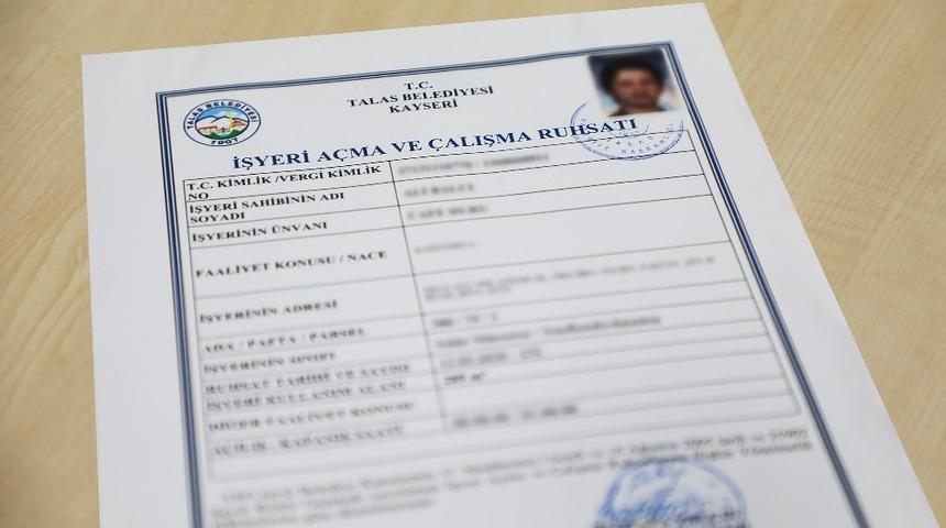 Talas&rsquo;ta 10 iş yeri daha a&ccedil;ıldı