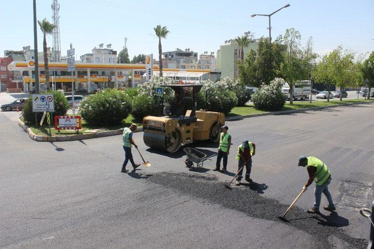 Mersin’de asfaltta son teknoloji kullanılıyor G1