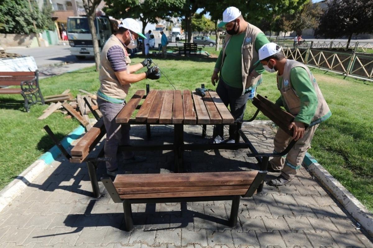 Haliliye&rsquo;de yeni parklar yeşil ile buluşuyor