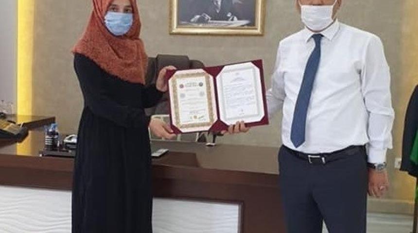 Bing&ouml;l Solhan&rsquo;da hafızlar belgelerini aldı