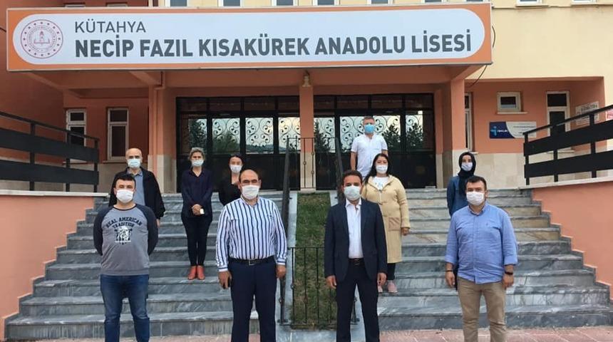 Milletvekili İshak Gazel, Necip Fazıl Kısak&uuml;rek Anadolu Lisesi&rsquo;ni ziyaret etti