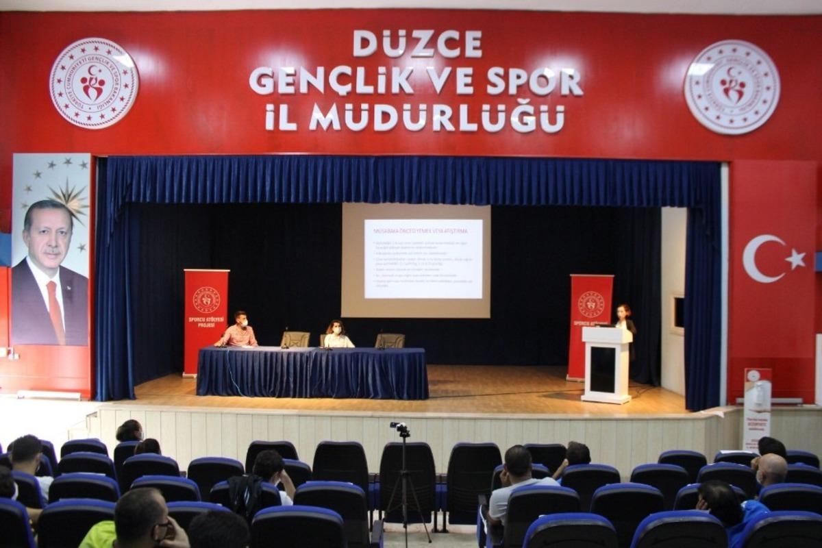 Sporcu at&ouml;lyesi proje eğitimleri başladı