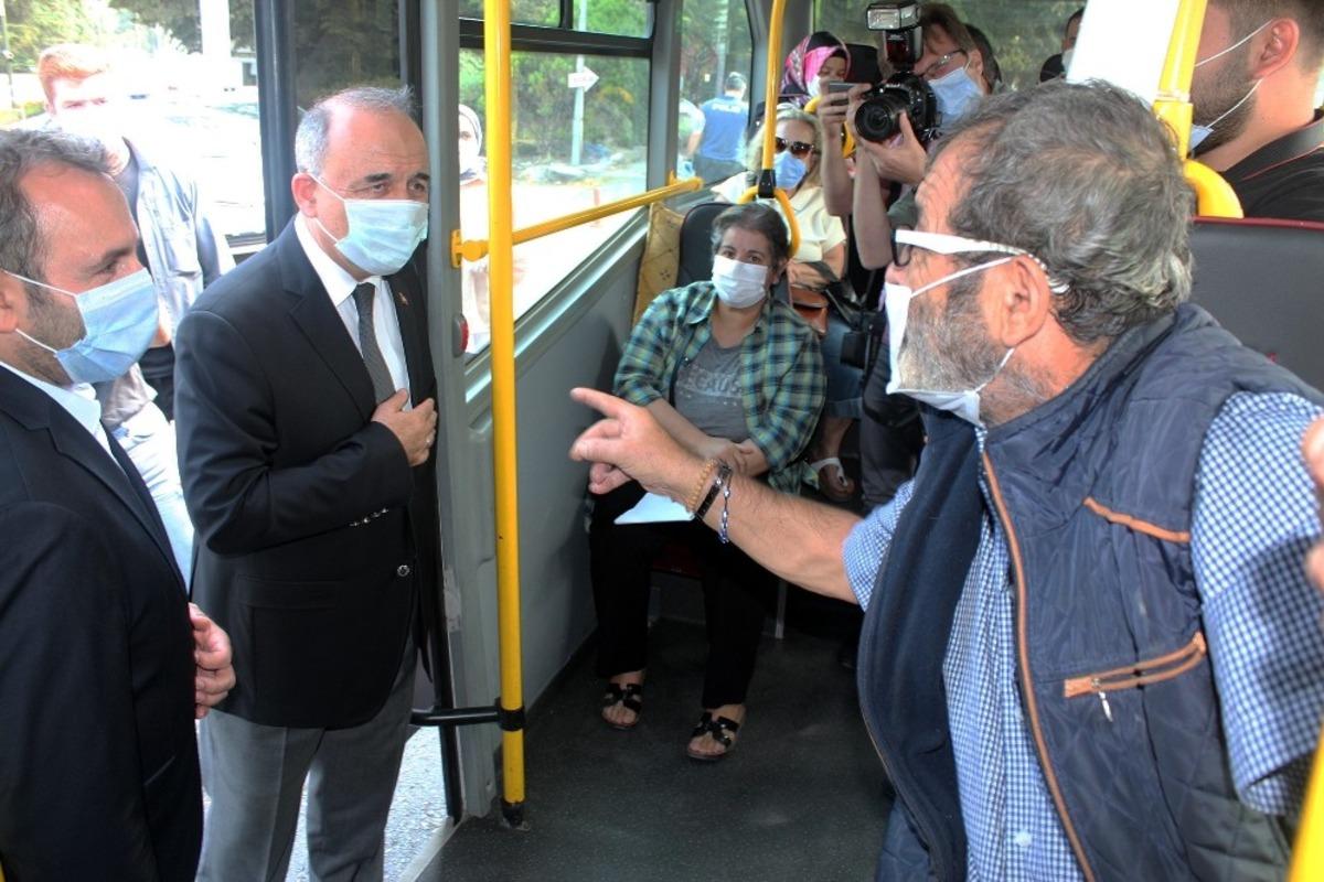 Yalova Valisi pandemi tedbirlerini denetledi