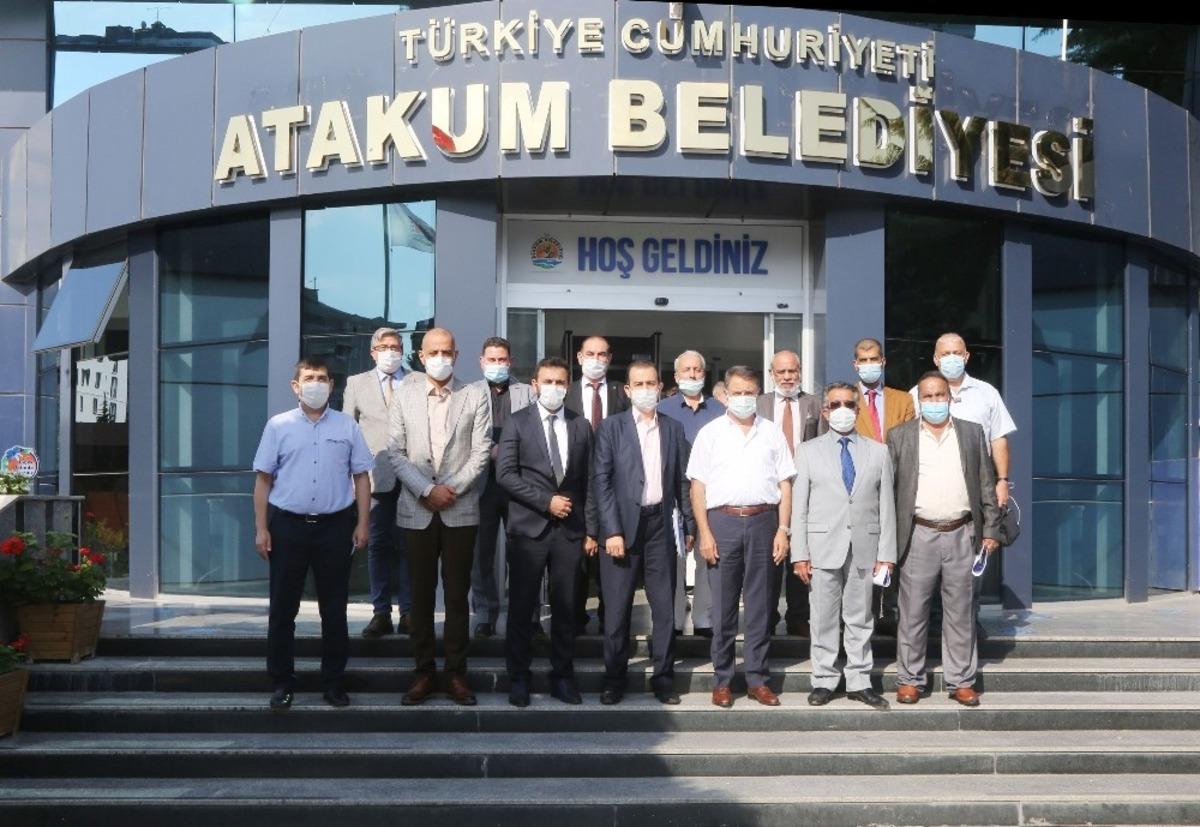 Başkan Cemil Deveci yabancı yatırımcılara Atakum&rsquo;u tanıttı