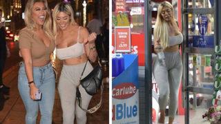 Chloe Ferry, Bethan Kershaw ile gece gezmesinde görüldü