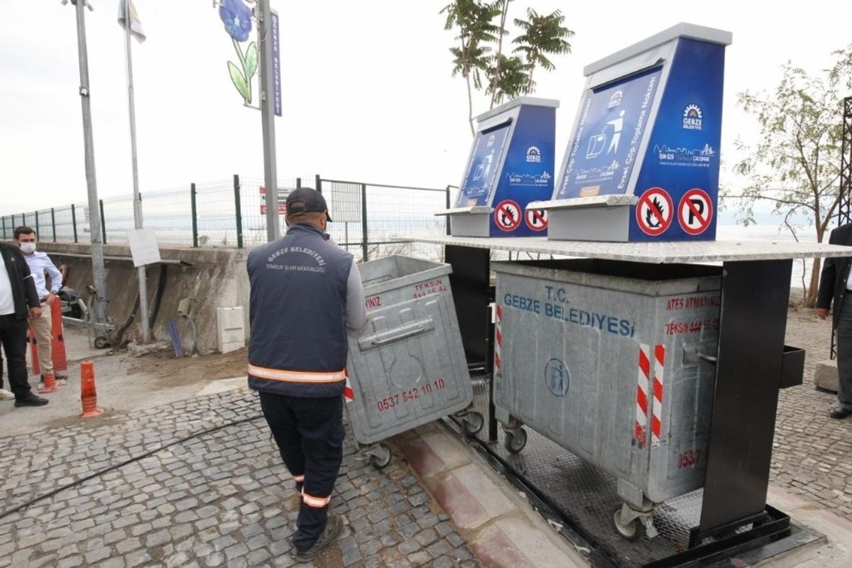 Gebze&rsquo;de yer altı konteyner uygulamaları s&uuml;r&uuml;yor