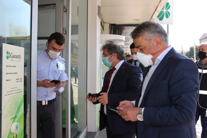 İl Sağlık Müdürü Benli ve İl Tarım ve Orman Müdürü Şahin’den Maske Denetimi G3