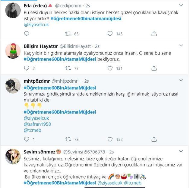 öğretmenlere 60 bin atama müjdesi