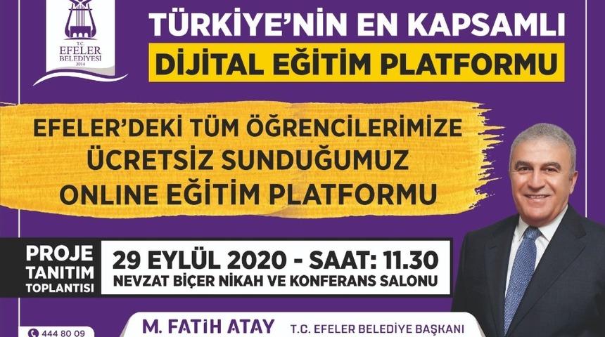 Efeler Belediyesi &rsquo;Efeders.tv&rsquo;yi tanıtacak