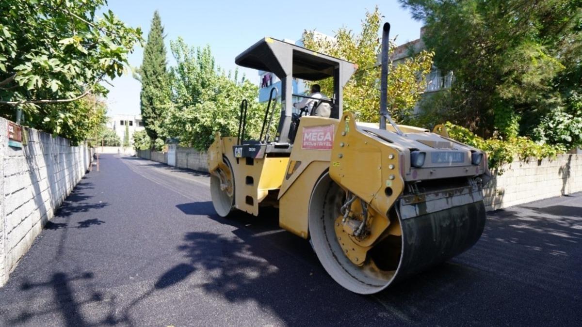 Altyapısı tamamlanan sokaklar asfaltlanıyor