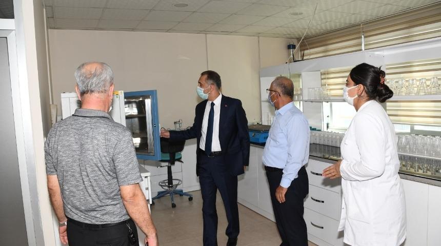 Vali Çuhadar, Başkan Şahan’dan tarımla ilgili bilgi aldı