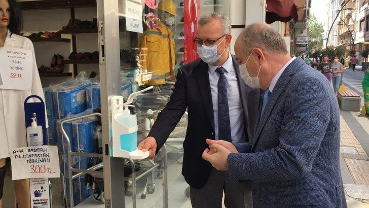 Heyeti gören vatandaş maske taktı G2