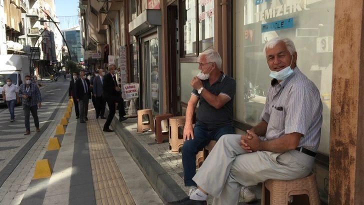 Heyeti gören vatandaş maske taktı G5