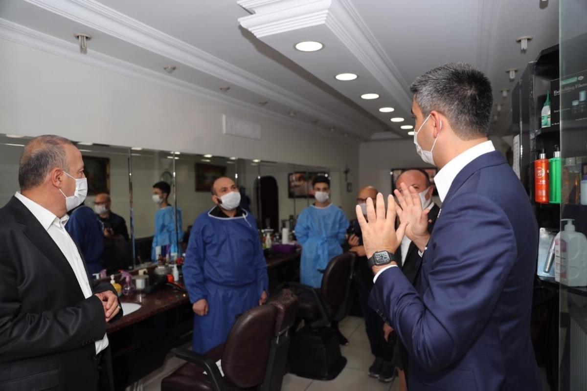 Kartal&rsquo;daki iş yerleri Covid-19 kapsamında mercek altına alındı