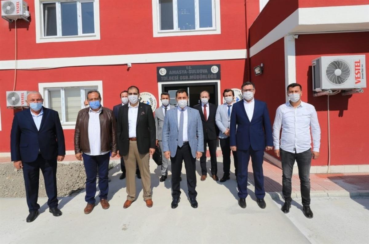 Vali Mustafa Masatlı iki OSB&rsquo;de incelemelerde bulundu