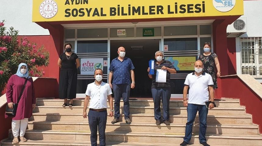 Aydın Sosyal Bilimler Lisesi, &ldquo;Okulum Temiz Belgesi&rdquo; almaya hak kazandı