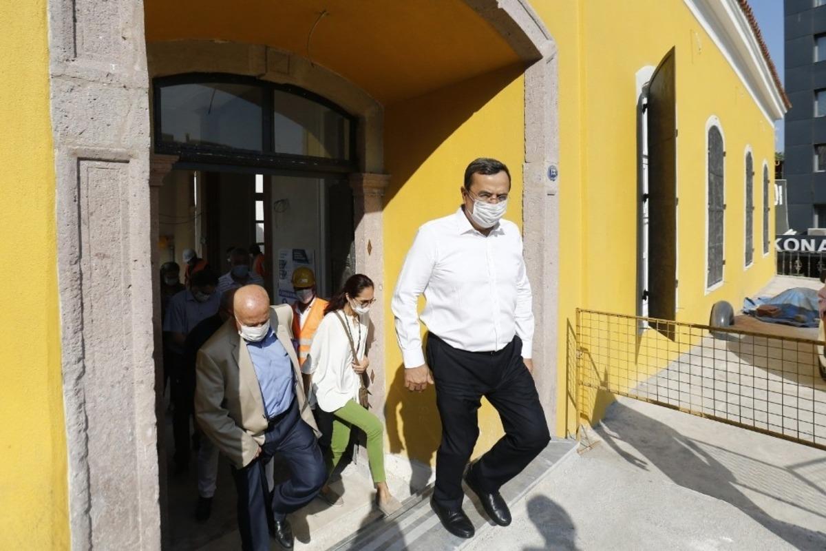 Konak&rsquo;ta tarihi İstiklal İlkokulu i&ccedil;in geri sayım