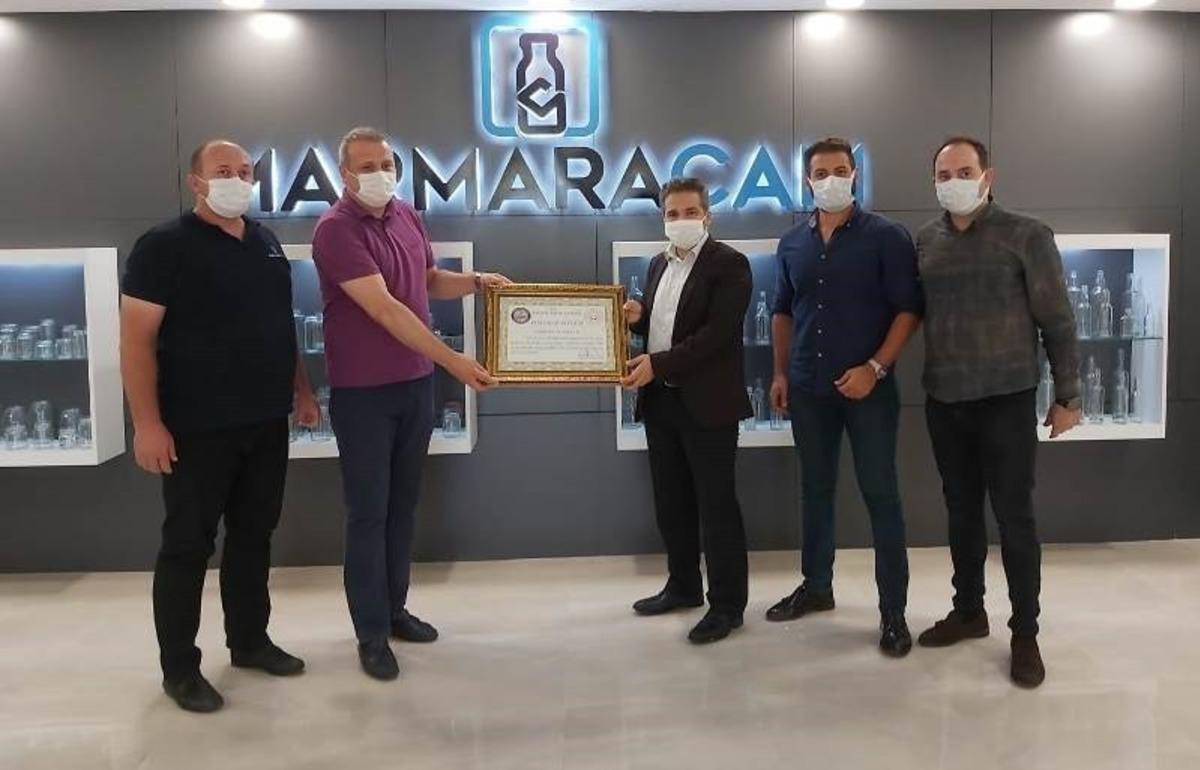 Kaymakam Taş&ccedil;ı&rsquo;dan duyarlı sanayicilere teşekk&uuml;r belgesi