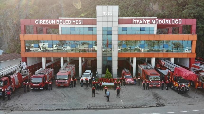 Giresun Belediyesi İtfaiye ekipleri 2020 yılının ilk 9 ayında  679  olaya m&uuml;dahale etti
