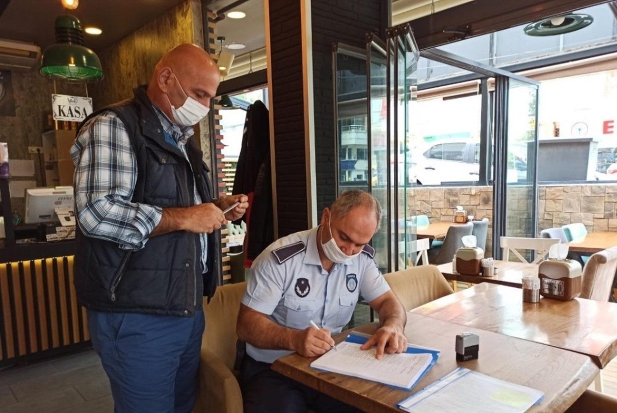 İlkadım&rsquo;da korona vir&uuml;s denetimleri