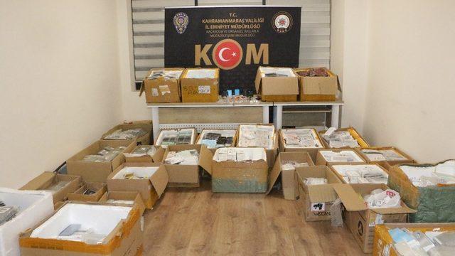 Kahramanmaraş’ta 5 milyon liralık kaçakçılık operasyonu