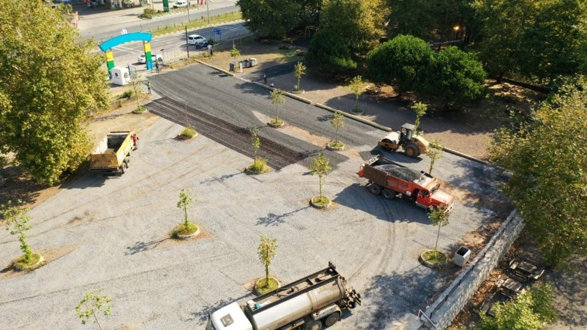 Başkan Posbıyık Dostluk Mesire alanında yapılan &ccedil;alışmaları denetledi