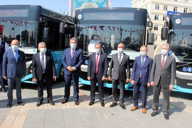 Kayseri Büyükşehir Belediyesi otobüs filosonu 657’ye çıkardı G5