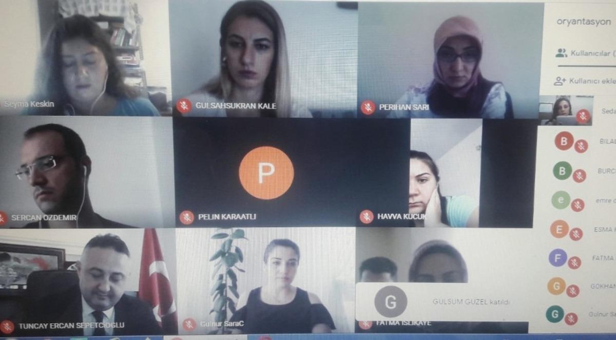 Nazilli Sağlık Hizmetleri MYO, uzaktan oryantasyon eğitimi programını ger&ccedil;ekleştirdi