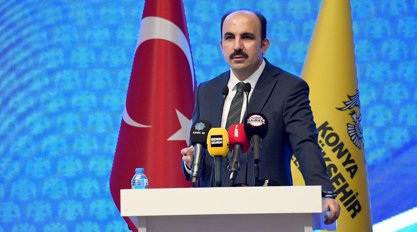 Başkan Altay g&uuml;ndemi ve Konya yatırımlarını değerlendirdi