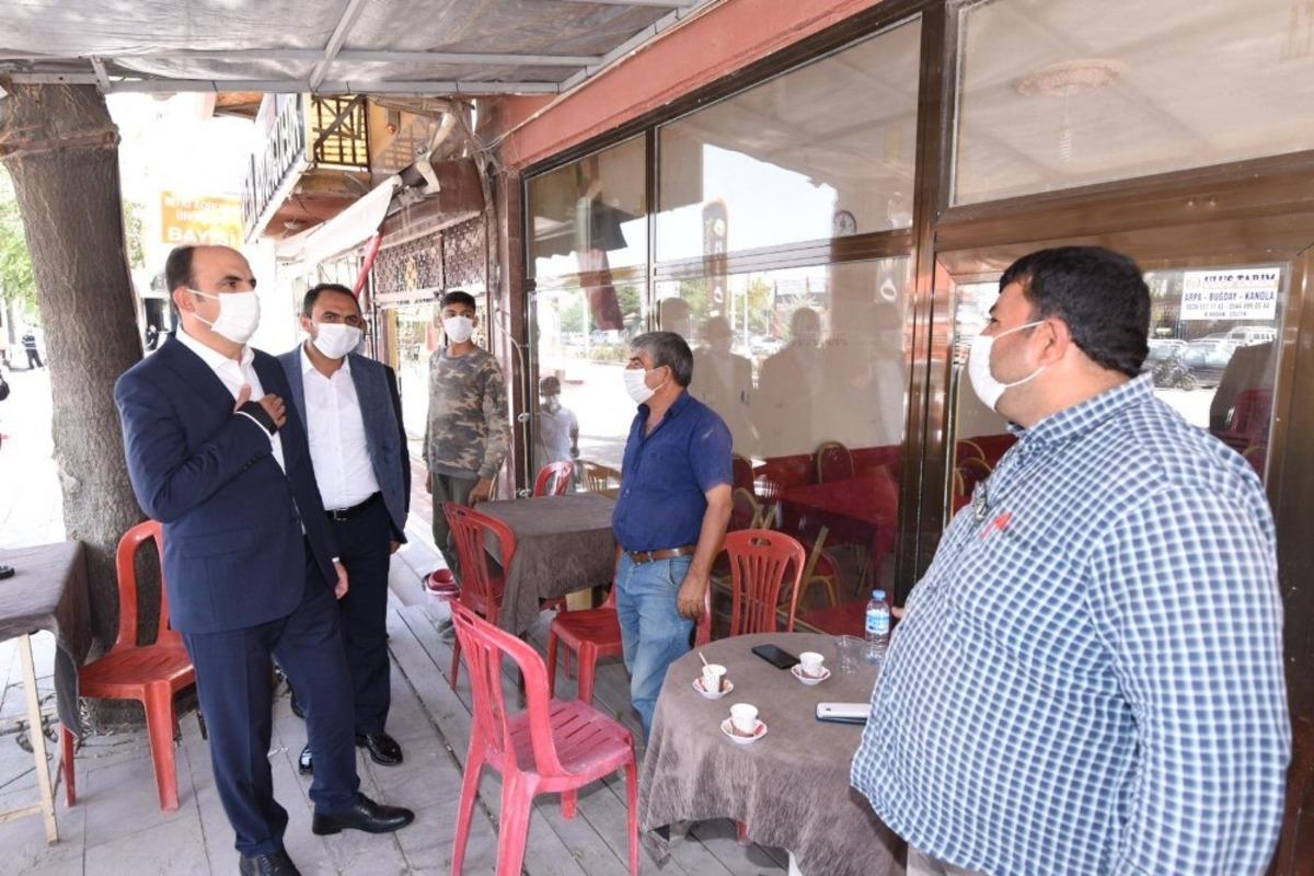 Başkan Altay &Ccedil;eltik&rsquo;i ziyaret etti