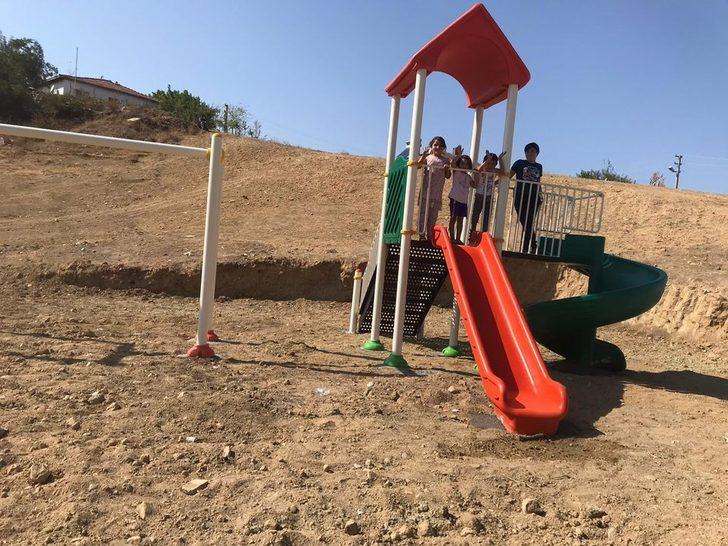 Başkan Şahiner çocukların istediği parkı yaptırdı G3