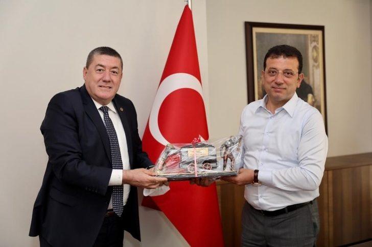 İmamoğlu’nu ziyaret ettiler G1