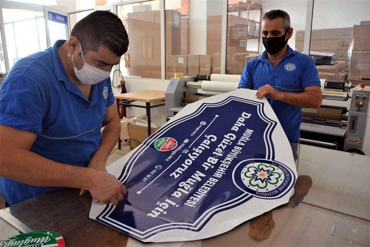 Büyükşehir 47 Bin 927 trafik levhası üretti G3