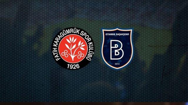 Medipol Başakşehir - Fatih Karagümrük maçı ne zaman, hangi kanalda?  Medipol Başakşehir - Fatih Karagümrük maçı saat kaçta?