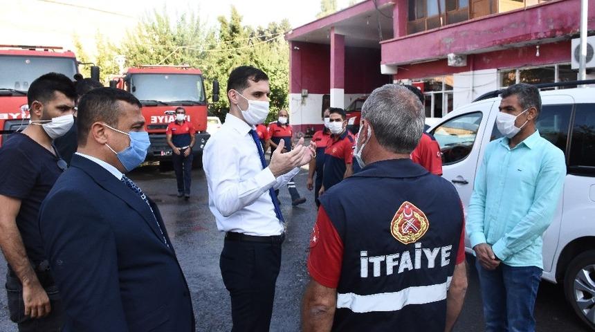 Nusaybin’de İtfaiyeciler Haftası kutlandı