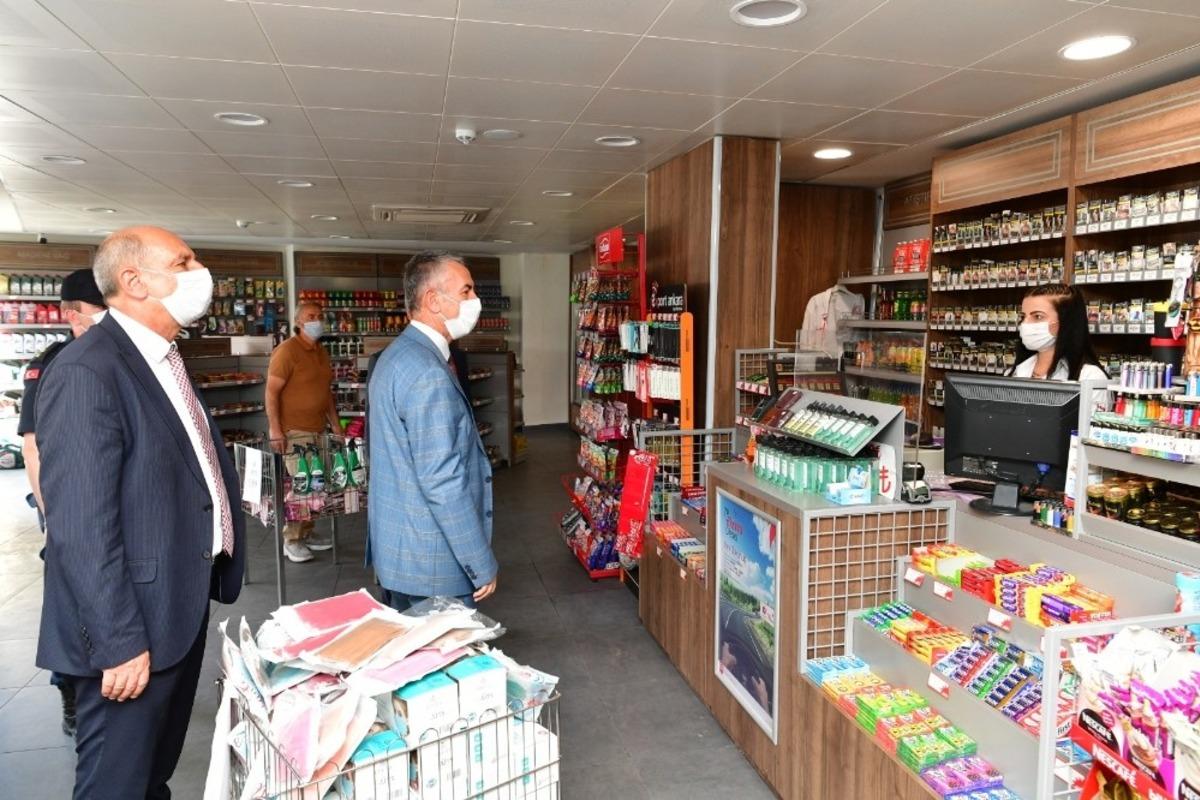 Mamak&rsquo;ta maske denetimi