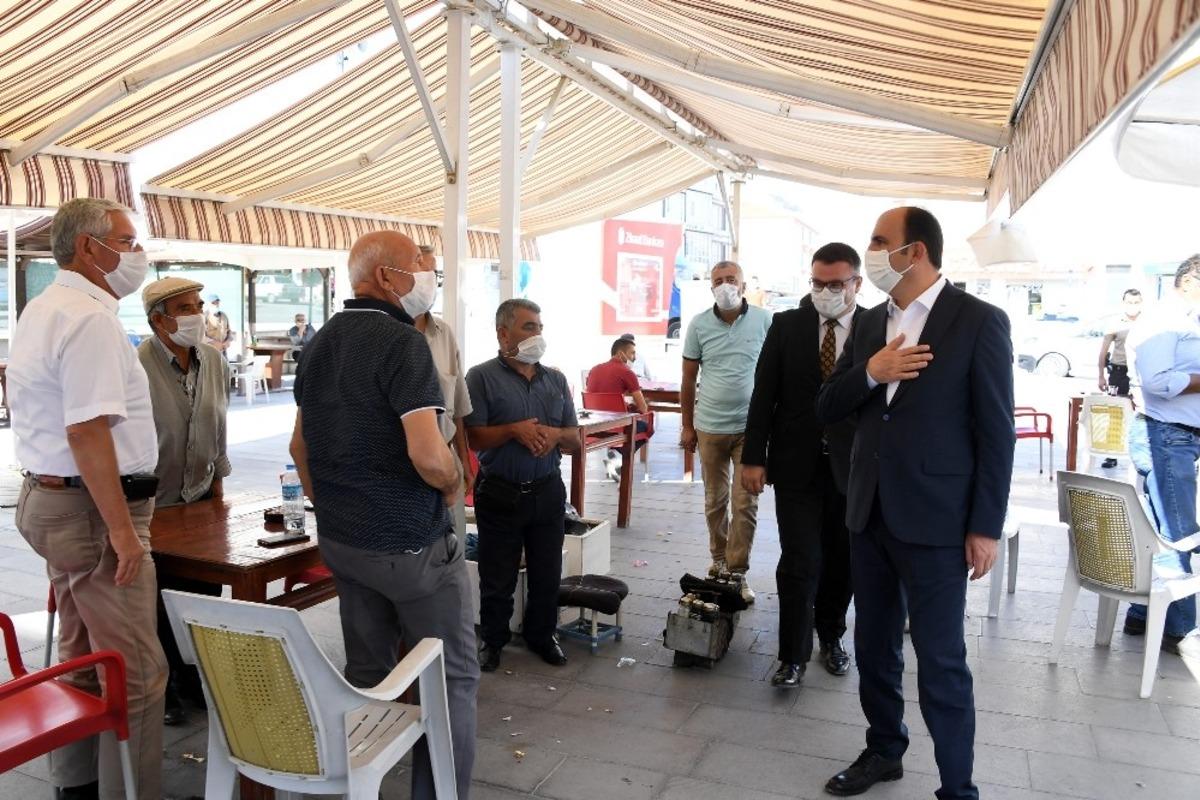 Başkan Altay, Yunak ve Tuzluk&ccedil;u&rsquo;da incelemelerde bulundu