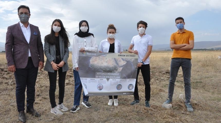 Kıtlıkla M&uuml;cadelede 10 Yıllık Eylem Planı&rsquo; projesiyle Teknofest&rsquo;te finale kaldılar