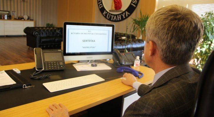 DPÜSEM sertifikalarıyla DPÜ’de e-devlet’te G3